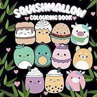 Algopix Similar Product 1 - Squishmallow Colouring Book Draw