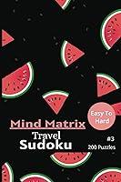 Algopix Similar Product 5 - Mind Matrix Travel Sudoku Watermelon