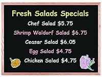 Algopix Similar Product 19 - Black Chalk Board Size: 36" H x 48" W