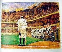 Algopix Similar Product 14 - Babe Ruth Lithograph The Bambino