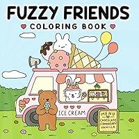 Algopix Similar Product 6 - Fuzzy Friends Coloring Book