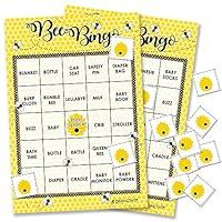 Algopix Similar Product 9 - Bumble Bee Baby Bingo Game - 24 Guests