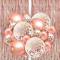 Algopix Similar Product 19 - KatchOn Huge Rose Gold Balloons with