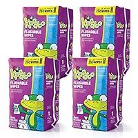Algopix Similar Product 14 - Flushable Wipes for Baby and Kids by
