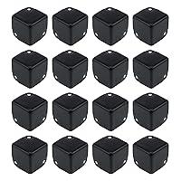 Algopix Similar Product 7 - Antrader 16Pcs Black Metal Corner