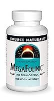 Algopix Similar Product 14 - Source Naturals MegaFolinic 800mcg  60