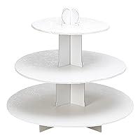 Algopix Similar Product 9 - Enjay 3Tier Cake Cupcake Stand Small