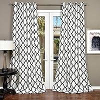 Algopix Similar Product 2 - Lambrequin TRLSWHT108 Trellis Bold