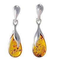 Algopix Similar Product 15 - Amber Earrings  GIA Certified Baltic