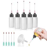 Algopix Similar Product 11 - 5 Pcs Needle Oiler 1 OZ LDPE Oil