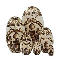 Algopix Similar Product 7 - NMGMJQ Matryoshka Stacking Dolls