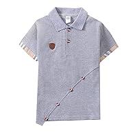 Algopix Similar Product 13 - Boys Short Sleeve Polo Shirt Cool