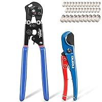 Algopix Similar Product 6 - OURU 2 IN 1 Pex Crimping Tool Cinch and