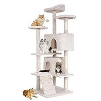 Algopix Similar Product 15 - BestPet Cat Tree Cat Tower Cat Condo 72