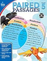 Algopix Similar Product 4 - Carson Dellosa Paired Passages Grade 5