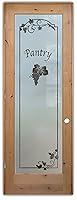 Algopix Similar Product 11 - Frosted Glass Pantry Door  Grape