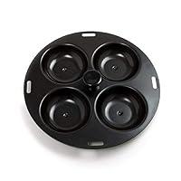 Algopix Similar Product 10 - Norpro 4 Egg Poacher, Black