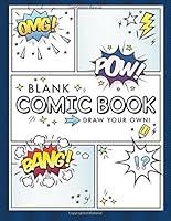 Algopix Similar Product 19 - Blank Comic Book Draw Your Own