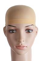 Algopix Similar Product 10 - MapofBeauty 2 Pieces One Size Nylon Wig