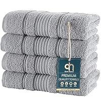 Algopix Similar Product 19 - Qute Home 4Piece Hand Towels Set 100