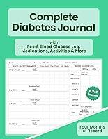 Algopix Similar Product 16 - Complete Diabetes Journal with Food