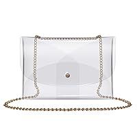 Algopix Similar Product 20 - YR Direct 3 in 1 Clear Crossbody Bag