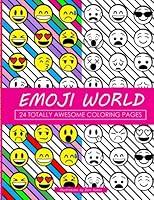 Algopix Similar Product 9 - Emoji World Coloring Book 24 Totally