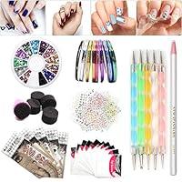 Algopix Similar Product 13 - Nail Art Set Tape Line Nail Stickers