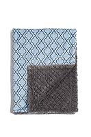 Algopix Similar Product 19 - Baby Laundry Blue Lattice Minky Baby
