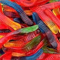 Algopix Similar Product 12 - Gummy Worms Candy  Made with Real