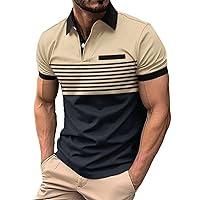 Algopix Similar Product 4 - Shirts for Men Summer Short Sleeve Polo