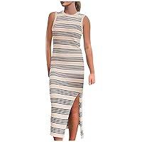 Algopix Similar Product 14 - AGWOLF Casual Dresses for Women Striped