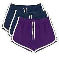 Algopix Similar Product 11 - Wirziis 3 Packs Dance Shorts Womens