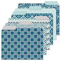 Algopix Similar Product 20 - Coastal Blues File Folder Value Pack 