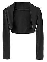 Algopix Similar Product 15 - SEAUR Kids Girls Ballet Dance Bolero