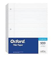 Algopix Similar Product 20 - Oxford Filler Paper 812 x 11