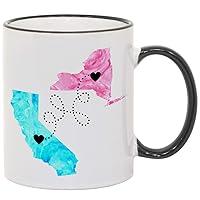 Algopix Similar Product 20 - Custom Quote Long Distance State Mug