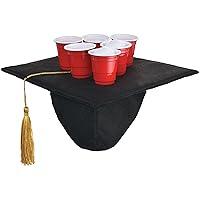 Algopix Similar Product 13 - Stylish Black  Red Grad Cap Toss Game