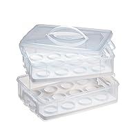 Algopix Similar Product 14 - Snapware 2Layer 24 Cupcakes Plastic