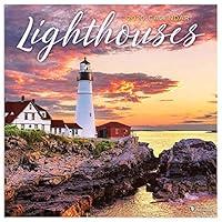 Algopix Similar Product 16 - 2020 Lighthouses Wall Calendar