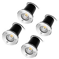 Algopix Similar Product 3 - 4PCS Ground LED Landscape Lights  12V