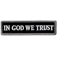 Algopix Similar Product 14 - EmbTao in GOD We Trust Embroidered