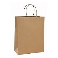 Algopix Similar Product 1 - BagDream 10x5x13 Kraft Shopping Bags