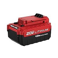 Algopix Similar Product 6 - PORTERCABLE 20V MAX Lithium Battery