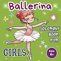 Algopix Similar Product 1 - Ballerina coloring book for girls 50