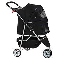 Algopix Similar Product 2 - BestPet 3 Wheels Pet Stroller Dog Cat