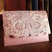 Algopix Similar Product 4 - WOMHOPE 50 Pcs Invitations with White