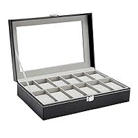 Algopix Similar Product 13 - Ohuhu Watch Box Watch Box Organizer