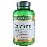 Algopix Similar Product 12 - Natures Bounty Calcium 1200mg  D