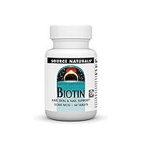 Algopix Similar Product 3 - Source Naturals Biotin Hair Skin and